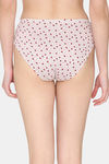 Rosaline Fleur Burst Medium Rise Full Coverage Hipster Panty (Pack of 3) - Multicolor — thumbnail 3